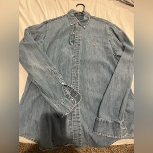 Men’s Ralph Lauren Polo Denim Button Up